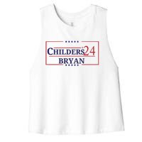 Childers Bryan 2024 Women's Racerback Cropped Tank