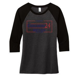 Childers Bryan 2024 Women's Tri-Blend 3/4-Sleeve Raglan Shirt