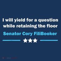 Cory Booker 25 Hours 4 Minutes Senator Cỏy Filibooker Flat Bill Trucker Hat