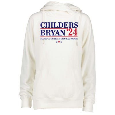 Childers Bryan 2024 Election Make Country Great Again Womens Funnel Neck Pullover Hood