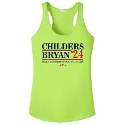 Childers Bryan 2024 Election Make Country Great Again Ladies PosiCharge Competitor Racerback Tank