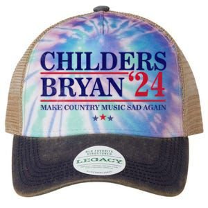 Childers Bryan 2024 Election Make Country Great Again Legacy Tie Dye Trucker Hat