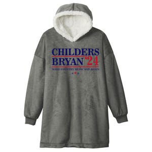 Childers Bryan 2024 Election Make Country Great Again Hooded Wearable Blanket