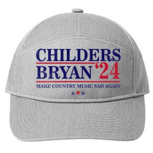 Childers Bryan 2024 Election Make Country Great Again 7-Panel Snapback Hat