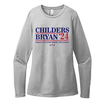 Childers Bryan 2024 Election Make Country Great Again Womens CVC Long Sleeve Shirt