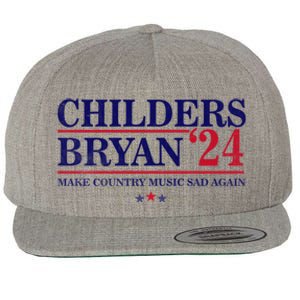 Childers Bryan 2024 Election Make Country Great Again Wool Snapback Cap