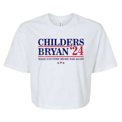 Childers Bryan 2024 Election Make Country Great Again Bella+Canvas Jersey Crop Tee