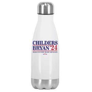 Childers Bryan 2024 Election Make Country Great Again Stainless Steel Insulated Water Bottle