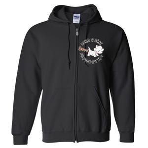 Cat Born 2 Shit Forced 2 Wipe Cute Cat Cat Lover Funny Heart Poop Full Zip Hoodie