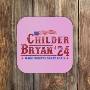 Childers Bryan 2024 Election Make Country Great Again Coaster