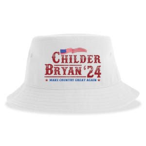 Childers Bryan 2024 Election Make Country Great Again Sustainable Bucket Hat