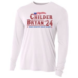 Childers Bryan 2024 Election Make Country Great Again Cooling Performance Long Sleeve Crew