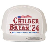 Childers Bryan 2024 Election Make Country Great Again Wool Snapback Cap