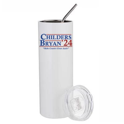 Childers Bryan 2024 Election Make Country Great Again Stainless Steel Tumbler