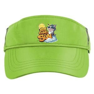 California Beach 2024 Vacation Weekend Summer Here Comes Sun Gift Adult Drive Performance Visor