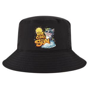 California Beach 2024 Vacation Weekend Summer Here Comes Sun Gift Cool Comfort Performance Bucket Hat