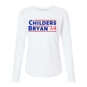 Childers Bryan '24 Womens Cotton Relaxed Long Sleeve T-Shirt