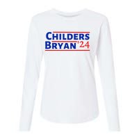 Childers Bryan '24 Womens Cotton Relaxed Long Sleeve T-Shirt