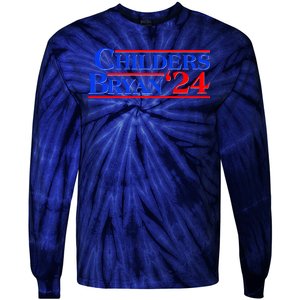 Childers Bryan 2024 Election Tie-Dye Long Sleeve Shirt