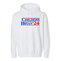 Childers Bryan 2024 Election Garment-Dyed Fleece Hoodie