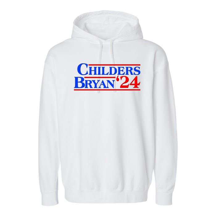 Childers Bryan 2024 Election Garment-Dyed Fleece Hoodie