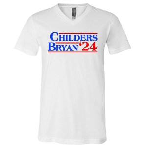 Childers Bryan 2024 Election V-Neck T-Shirt