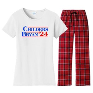 Childers Bryan 2024 Election Women's Flannel Pajama Set