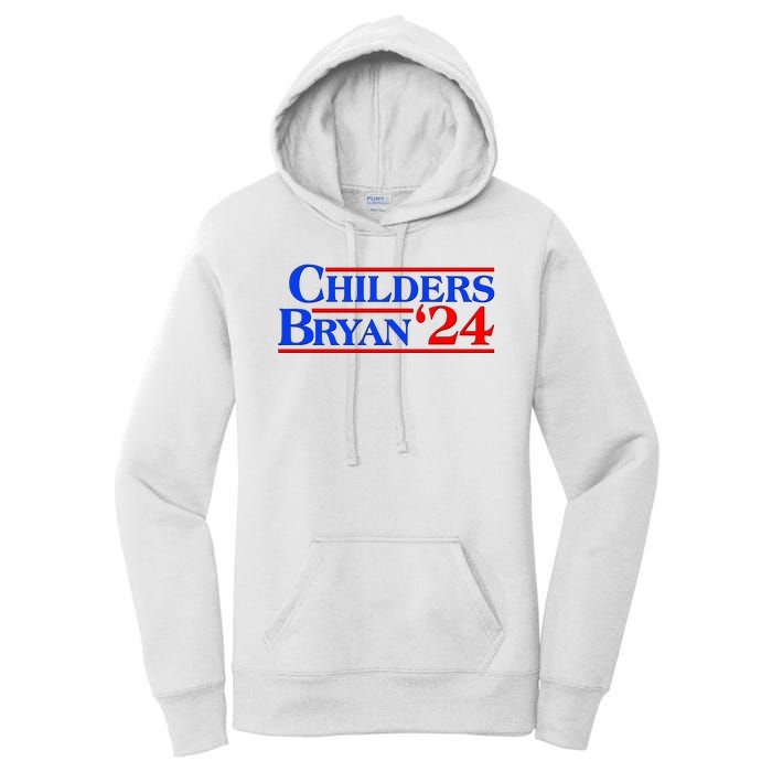 Childers Bryan 2024 Election Women's Pullover Hoodie