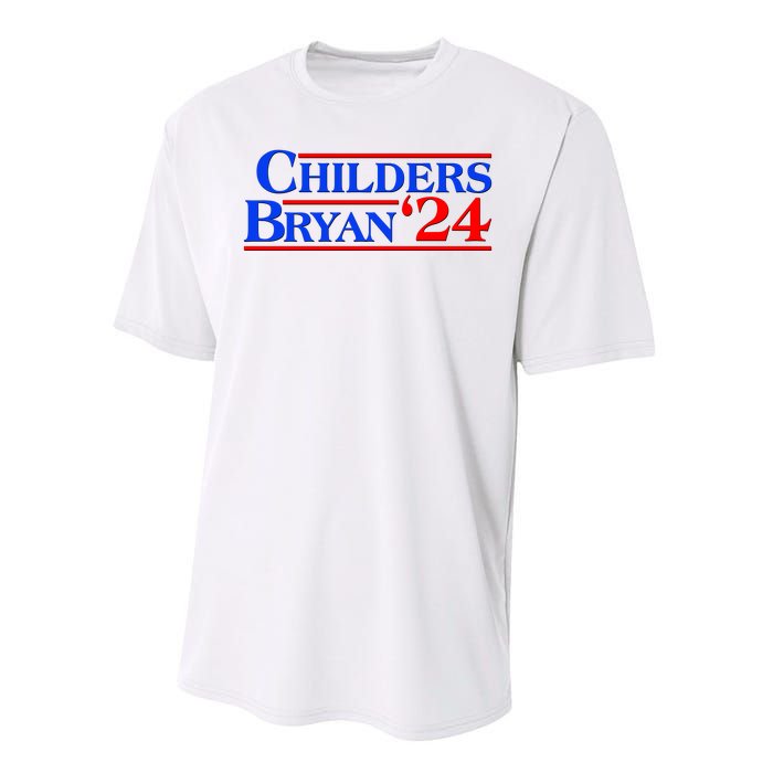 Childers Bryan 2024 Election Performance Sprint T-Shirt