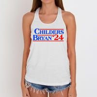 Childers Bryan 2024 Election Women's Knotted Racerback Tank