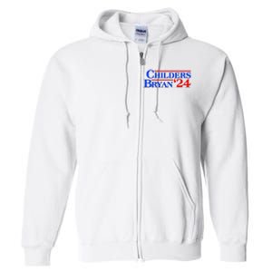 Childers Bryan 2024 Election Full Zip Hoodie