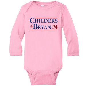 Childers Bryan 2024 Election Make Usa Great Baby Long Sleeve Bodysuit