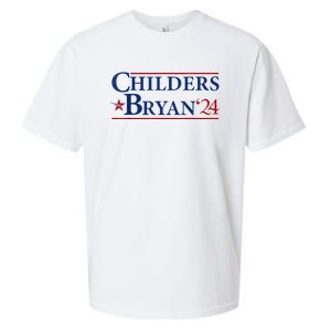 Childers Bryan 2024 Election Make Usa Great Sueded Cloud Jersey T-Shirt