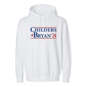 Childers Bryan 2024 Election Make Usa Great Garment-Dyed Fleece Hoodie