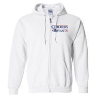 Childers Bryan 2024 Election Make Usa Great Full Zip Hoodie