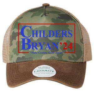 Childers Bryan 2024 Make Country Great Again Legacy Tie Dye Trucker Hat