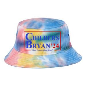 Childers Bryan 2024 Make Country Great Again Tie Dye Newport Bucket Hat