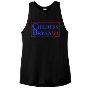 Childers Bryan 2024 Make Country Great Again Ladies PosiCharge Tri-Blend Wicking Tank