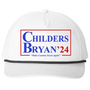 Childers Bryan 2024 Make Country Great Again Snapback Five-Panel Rope Hat