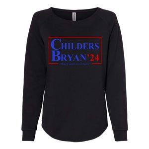 Childers Bryan 2024 Make Country Great Again Womens California Wash Sweatshirt