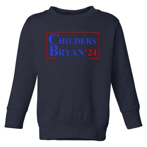 Childers Bryan 2024 Make Country Great Again Toddler Sweatshirt