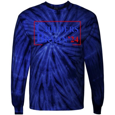 Childers Bryan 2024 Make Country Great Again Tie-Dye Long Sleeve Shirt