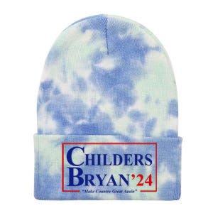 Childers Bryan 2024 Make Country Great Again Tie Dye 12in Knit Beanie