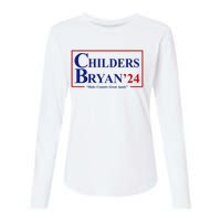 Childers Bryan 2024 Make Country Great Again Womens Cotton Relaxed Long Sleeve T-Shirt