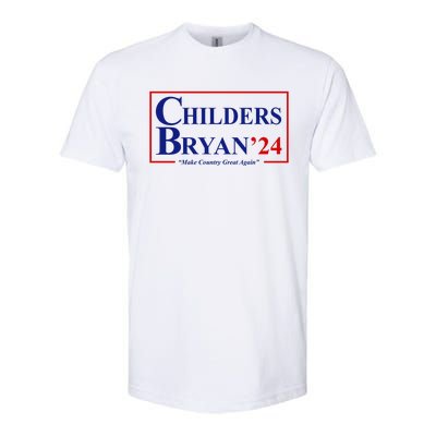 Childers Bryan 2024 Make Country Great Again Softstyle CVC T-Shirt