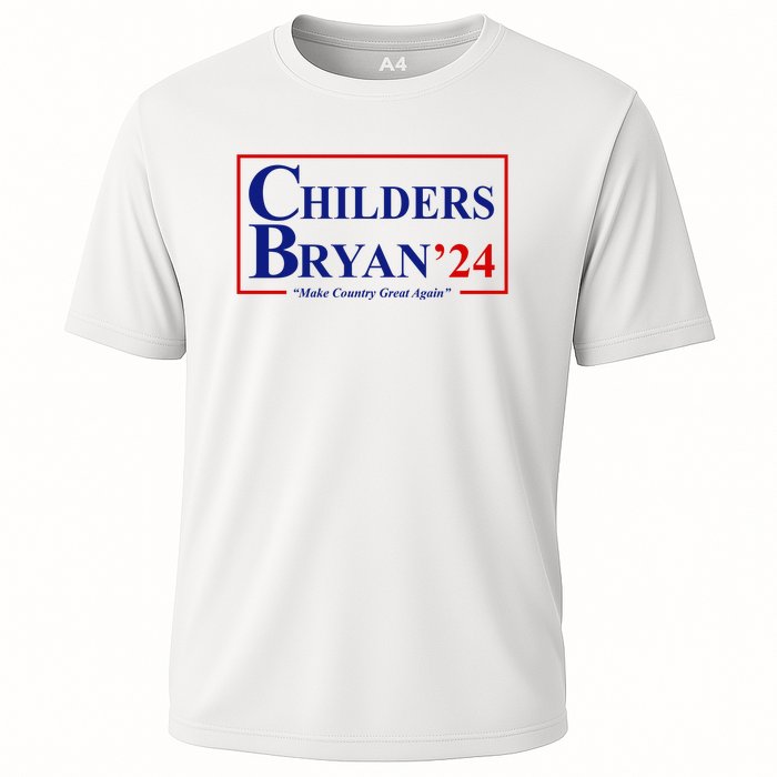 Childers Bryan 2024 Make Country Great Again Cooling Performance Crew T-Shirt