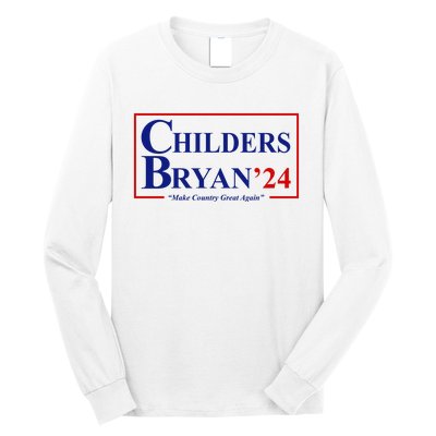 Childers Bryan 2024 Make Country Great Again Long Sleeve Shirt