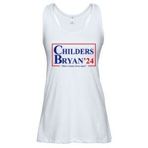 Childers Bryan 2024 Make Country Great Again Ladies Essential Flowy Tank