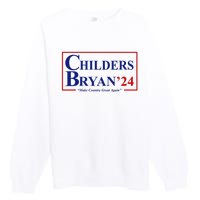 Childers Bryan 2024 Make Country Great Again Premium Crewneck Sweatshirt