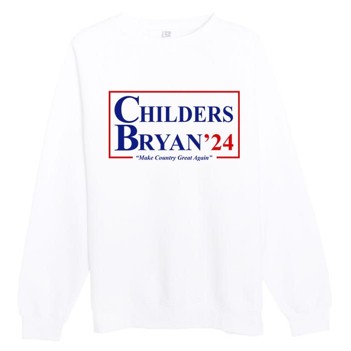 Childers Bryan 2024 Make Country Great Again Premium Crewneck Sweatshirt